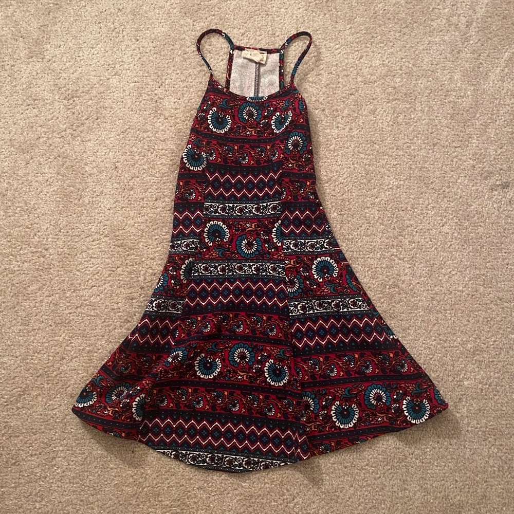 LA Hearts Patterned Dress